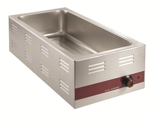 Food pan warmer can be used with water below for counter top in kitchen, buffet, or food truck. Available at Central Florida Restaurant Supply in Winter Haven, FL serving Polk County and all of central Florida counties.