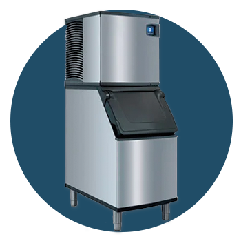 ice-machine-with-bin Commercial ice machine with bin icon