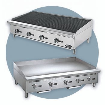 restaurant-grill-and-griddles Commercial grill and griddle icon.