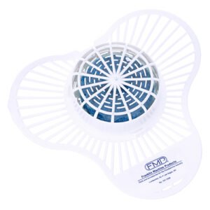 AllPoints Urinal Screen with Deodorant, 7-1/8" x 7-3/4" x 1-1/4" H, disposable, plastic, cherry fragrance