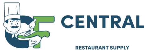 Central Florida Restaurant Supply 2 color knockout Horizonal logo