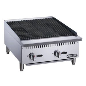 Dukers countertop radiant broiler and countertop charbroiler in liquid propane and natural gas. Available at Central Florida Restaurant Supply in Winter Haven, FL serving all of Polk County, Lake County, Orange County, Four Corners, and central Florida counties.