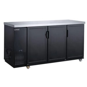 Dukers 2-Door Bar and Beverage Cooler DBB72-M3