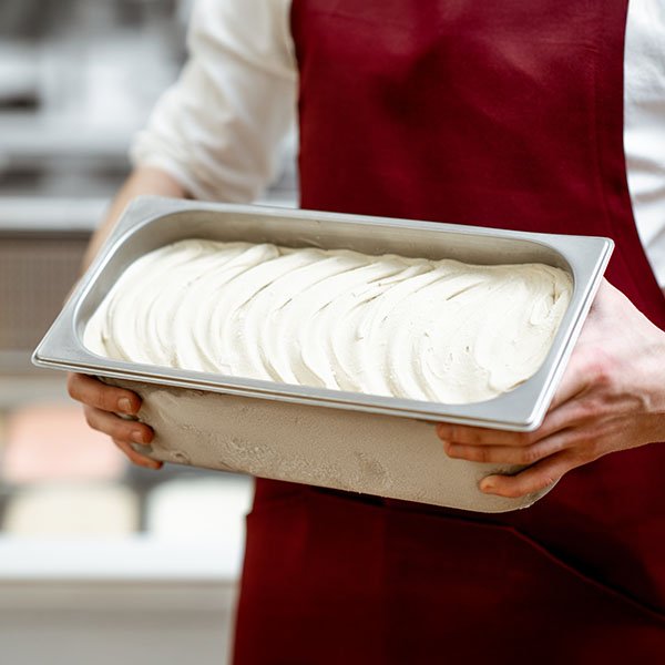 food-pan-ice-cream-smallwares Undercounter refrigeration for commercial use.