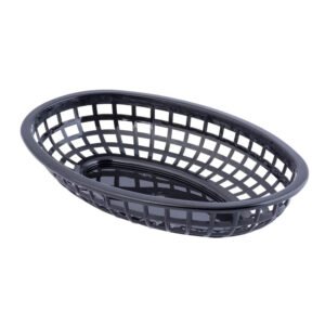 Fast Food Basket 1074 Oval - Black