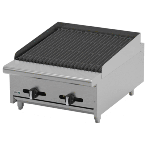Asber Countertop Charbroiler 24"W x 33-3/4"D x 16-1/4"H - LPG