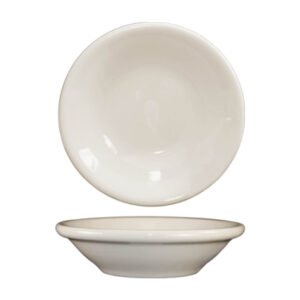 China Fruit Bowl Rolled Edge 5oz - American White