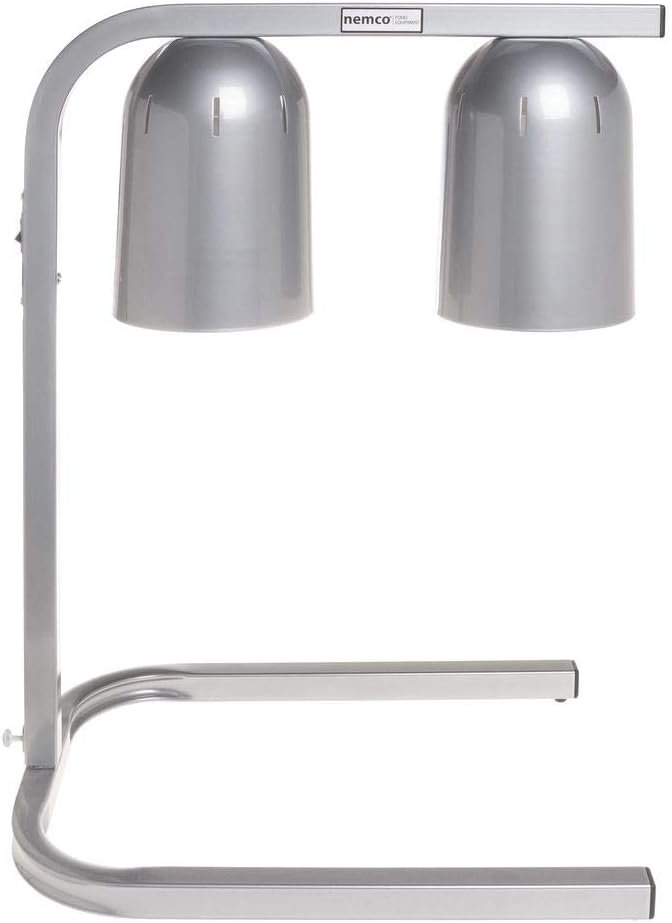 Nemco Heat Lamp 2 Bulb - Gray - Image 2