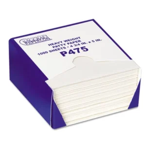 Patty Paper Wax Paper 1000 Sheets/Box