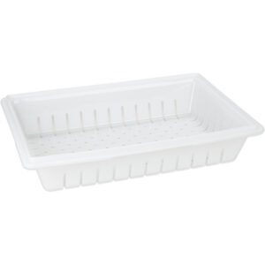Food Box Colander 18" x 26" x 6" - White