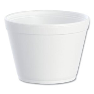 Styrofoam Cup 16oz Squat - 25 per Sleeve