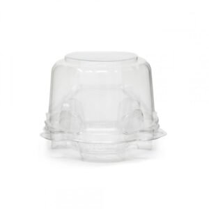 Cupcake Container Single - Clear