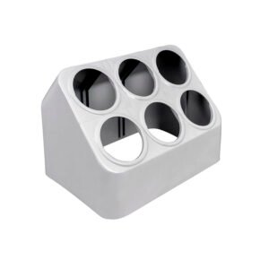 Flatware Cylinder Holder - 6 Compartment