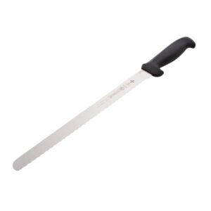 Slicer Knife Serrated 12" - Black Handle