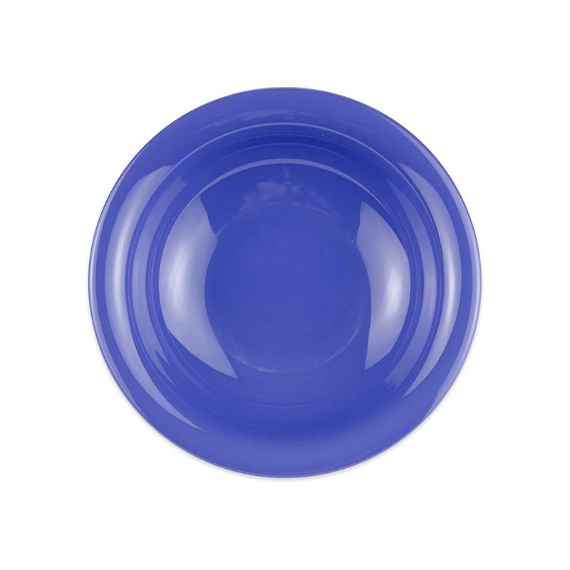Plastic Bowl 16 oz - Peacock Blue - Image 2