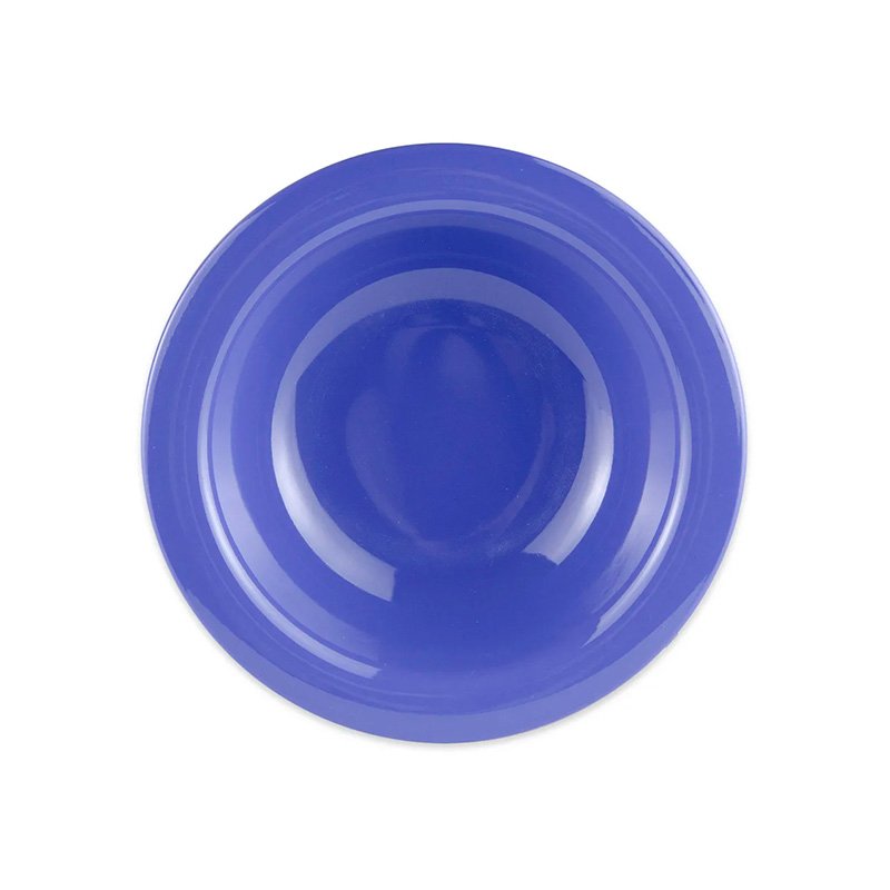 Plastic Bowl 4-1/2 oz - Peacock Blue - Image 2