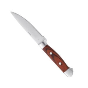 Oneida Ionian Steak Knife 10-1/4" - Wood Handle