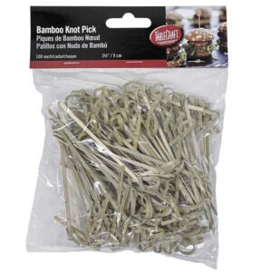 Picks Bamboo Knotted Top 3-1/2'' - 100pcs/Pack