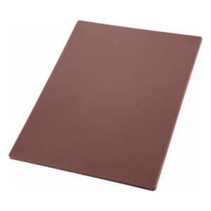 Cutting Board, 12" x 18" x 1/2", Brown