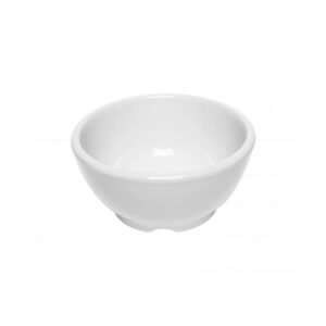 Plastic Soup Bowl 10 oz - Narrow Rim - White