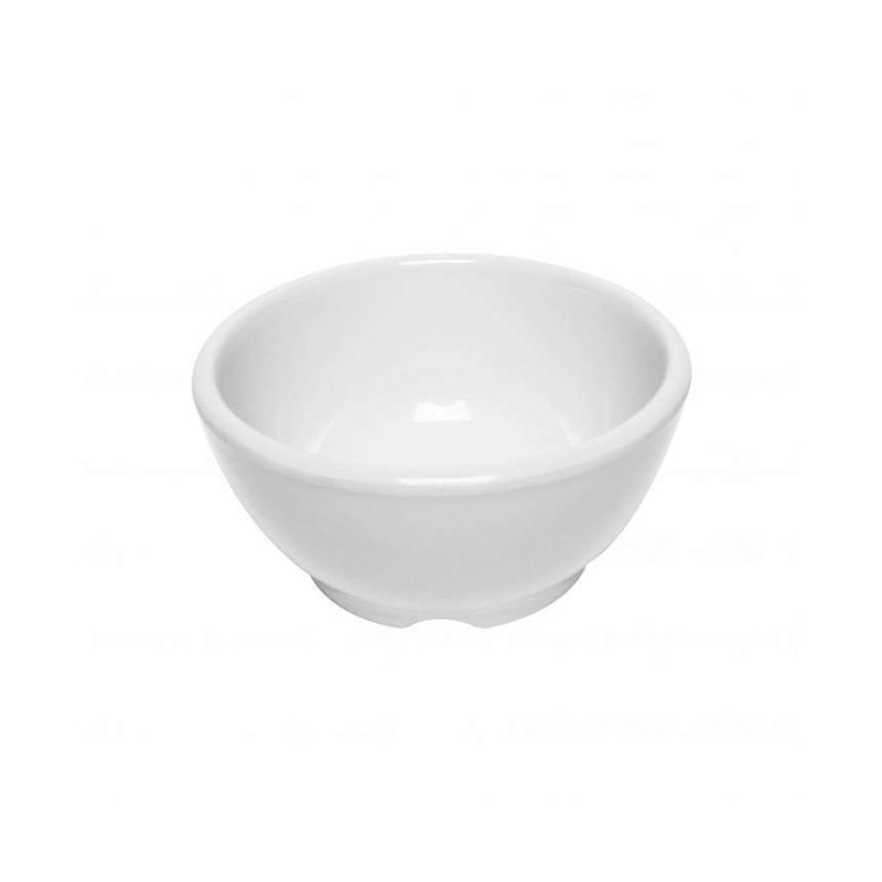 Plastic Soup Bowl 10 oz - Narrow Rim - White