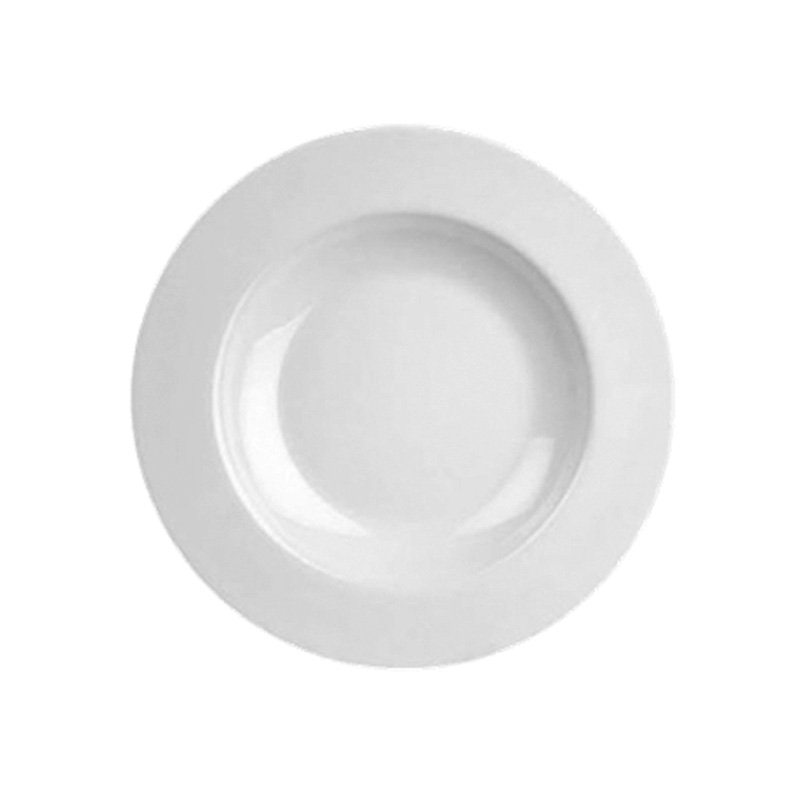 Plastic Pasta Bowl 16 oz - White - Image 2