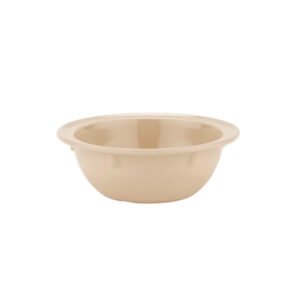 Plastic Grapefruit Bowl 13 oz - Tan