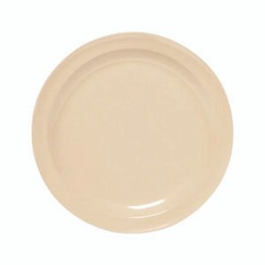 Plastic Dessert Plate 7-1/4" - Tan