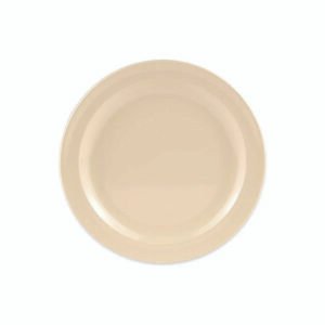 Plastic Dinner Plate 9" - Tan