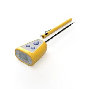Thermometer Digital Pocket - Oval Face - Yellow