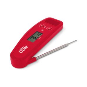 Folding Pocket Thermometer - Red