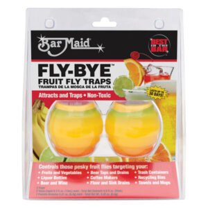 Fly-Bye Fruit Fly Traps - 2 Pack