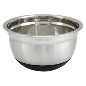 Mixing Bowl - 8 Qt  - S/S w/  Silicone Base
