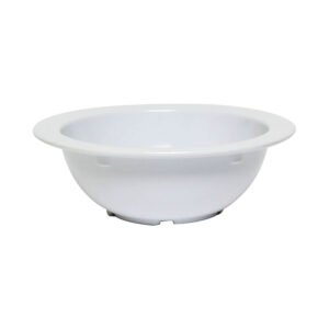 Plastic Grapefruit Bowl 13 oz - White