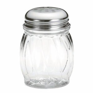 Plastic Cheese Shaker 6 oz - Perforated Lid