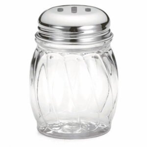 Plastic Cheese Shaker 6 oz - Slotted Lid