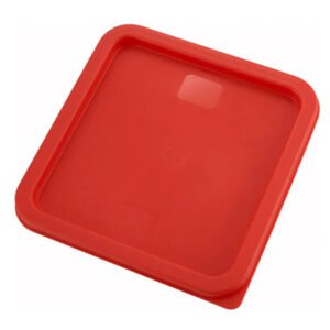 Storage Container Lid 6-8qt Square - Red