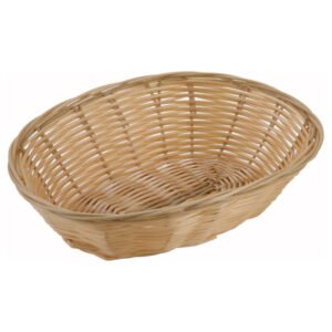 Woven Basket 9-1/2" x 6-1/2" x 2-3/4" Oval