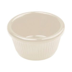 Fluted Ramekin 4oz - Bone