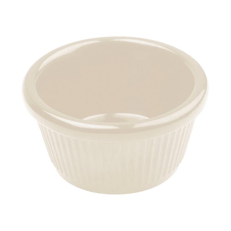 Fluted Ramekin 4oz - Bone