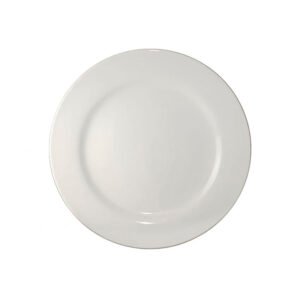 China Plate Rolled Edge 6-5/8" - White