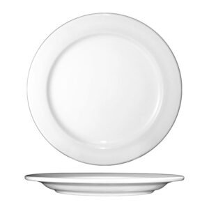 China Plate Rolled Edge 7-1/8" - White