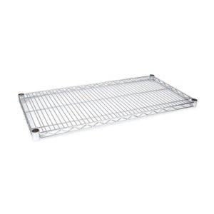 Shelf Wire 72"W x 24"D -  Chrome Plated Finish
