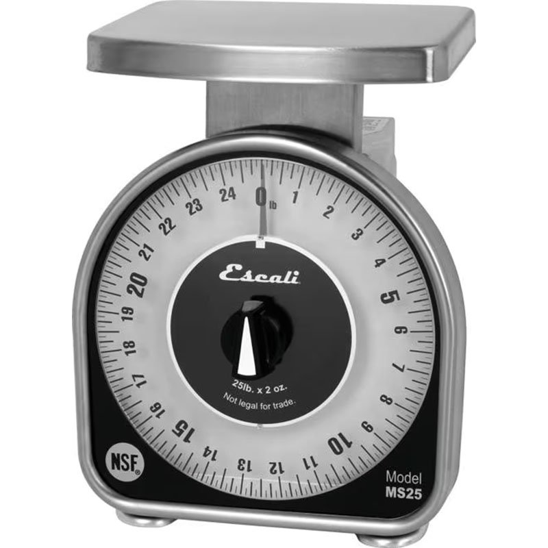 Dial Escali Portion Scale - 25lbs Capacity
