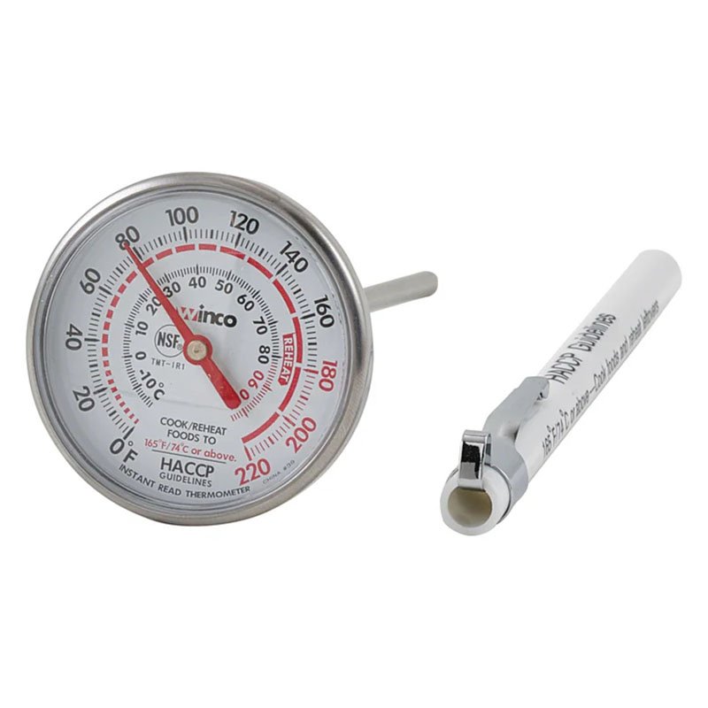 Pocket Thermometer Instant Read 1-3/4" Dial w/5" Probe