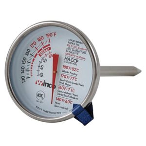 Meat Thermometer 2" Dial w/5" Probe