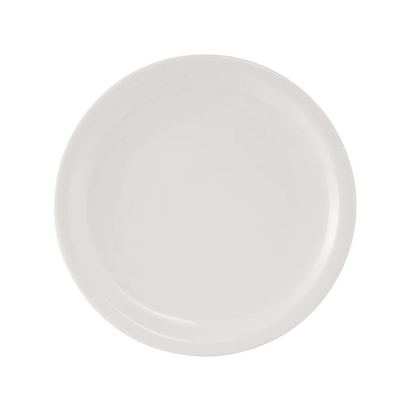 China Plate Narrow Rim 8-1/8" - White