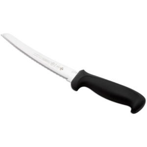Bread Knife 10" Serrated Edge - Black Handle