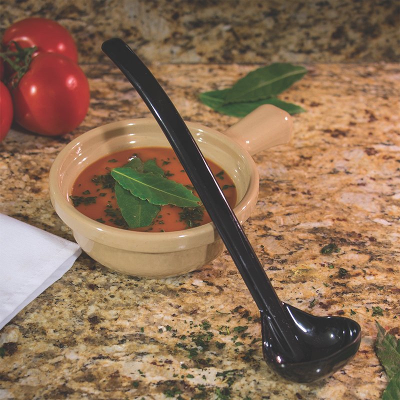 Salad Dressing Ladle 1oz - Burgundy - Image 2