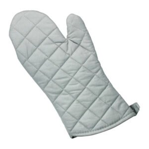 Oven Mitt 12" - Quilted Neoprene - Gray